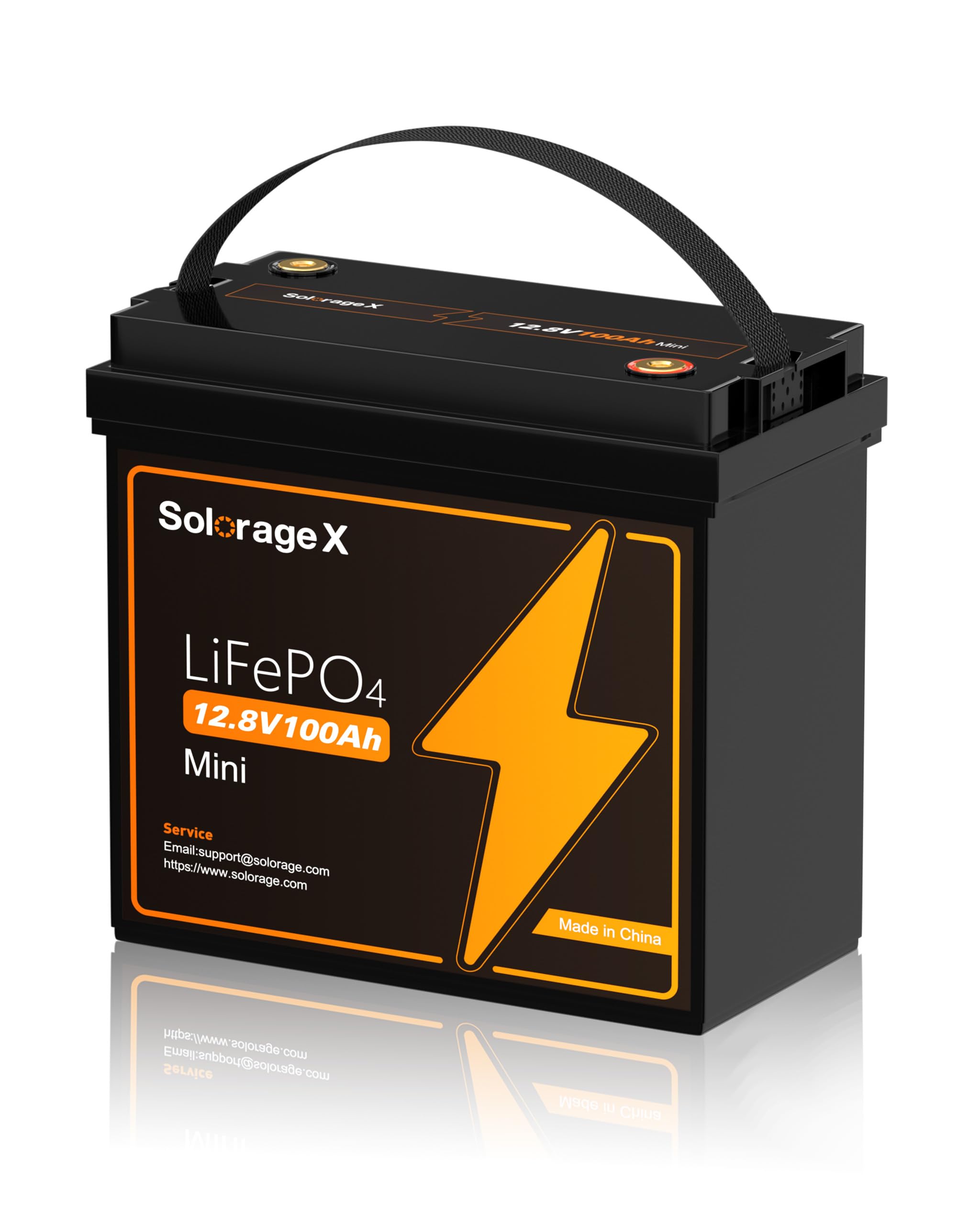 Amazon.com: Solorage X 12V 100Ah LiFePO4 Battery Mini 23 Ib, Deep
